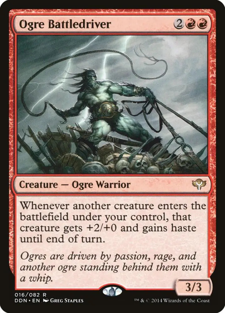 Ogre Battledriver [Duel Decks: Speed vs. Cunning] - MTG Single