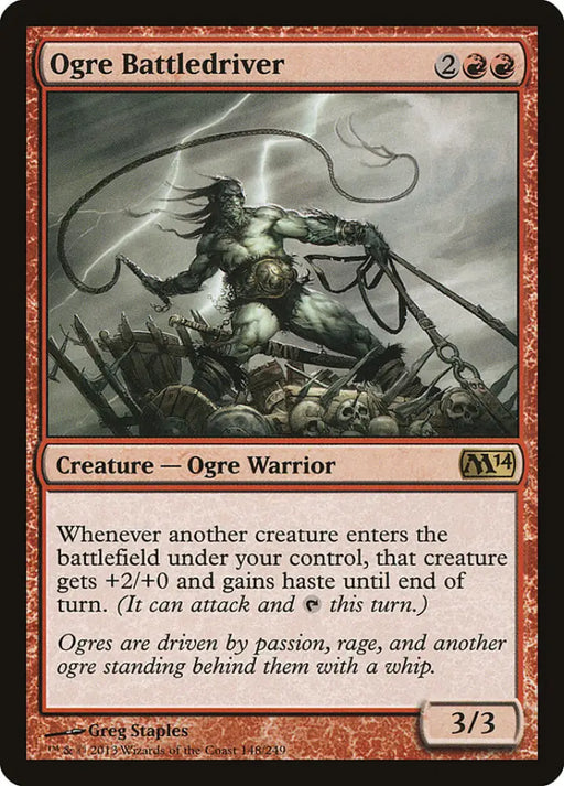 Ogre Battledriver [Magic 2014] - MTG Single