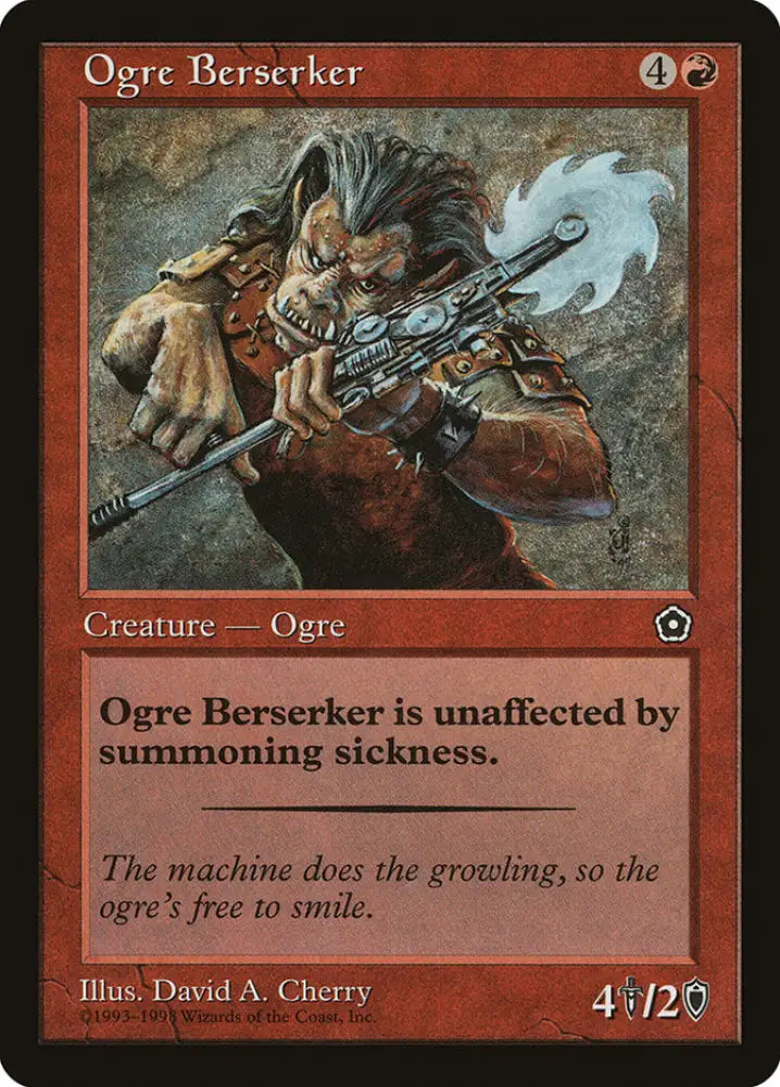 Ogre Berserker [Portal Second Age] - MTG Single