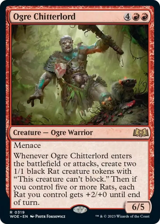 Ogre Chitterlord [Wilds of Eldraine] - MTG Single