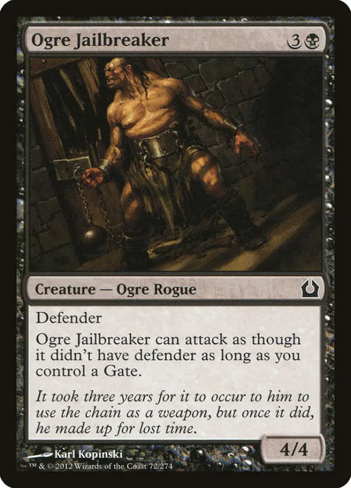 Ogre Jailbreaker [Return to Ravnica] - MTG Single