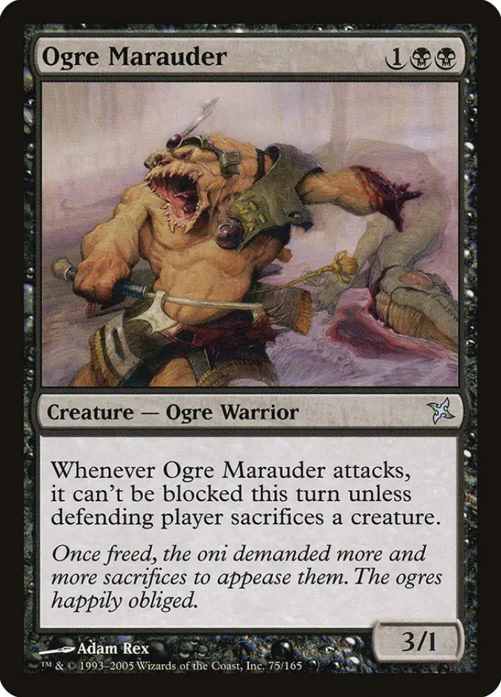 Ogre Marauder [Betrayers of Kamigawa] - MTG Single