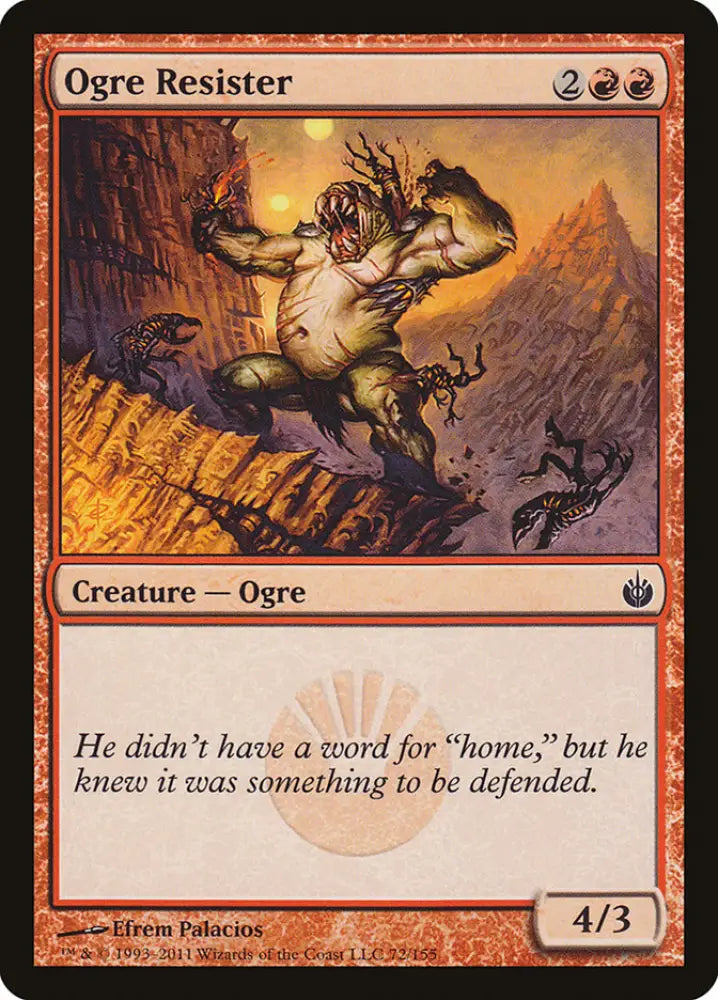 Ogre Resister [Mirrodin Besieged] - MTG Single