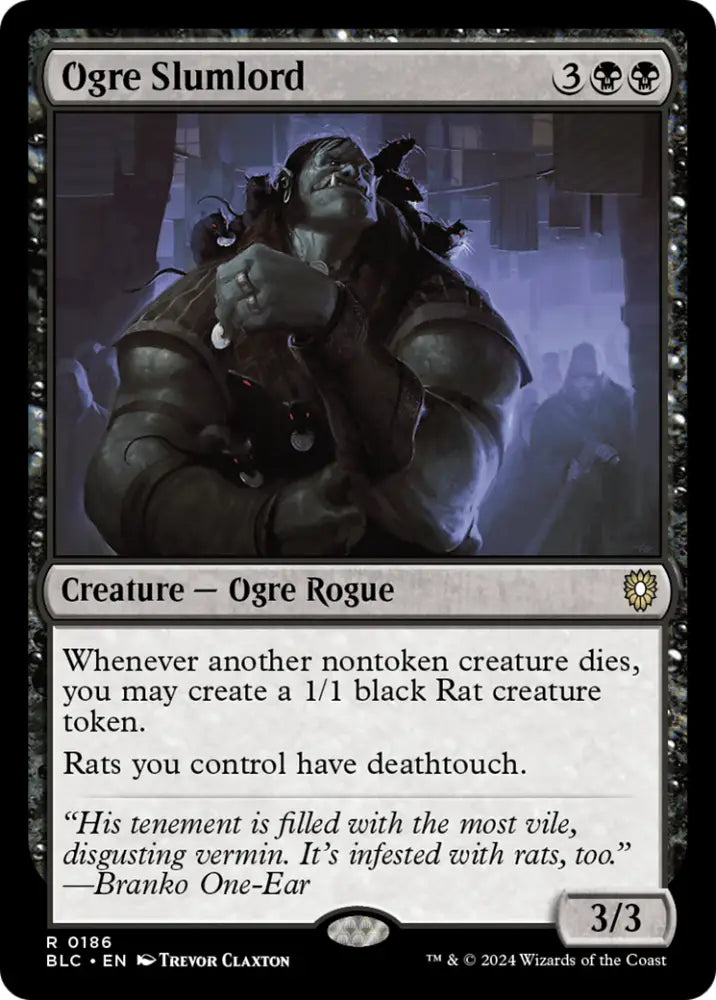 Ogre Slumlord [Bloomburrow Commander] - MTG Single