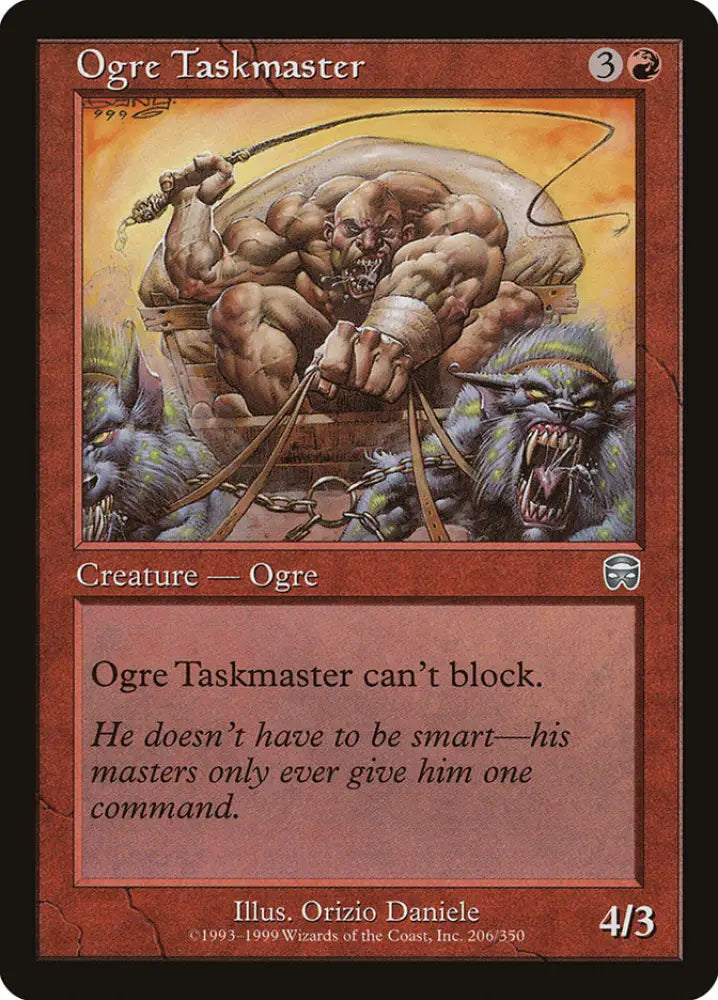 Ogre Taskmaster [Mercadian Masques] - MTG Single