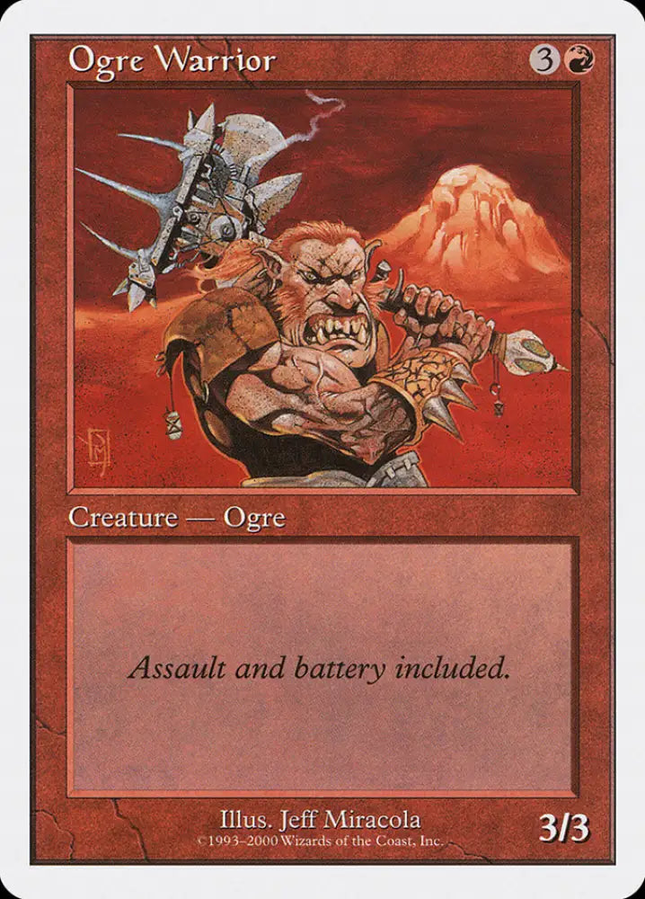 Ogre Warrior [Starter 2000] - MTG Single