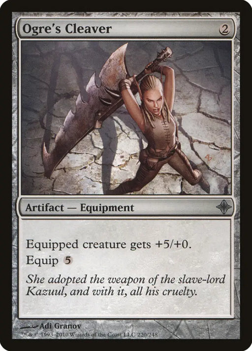 Ogre’s Cleaver [Rise of the Eldrazi] - MTG Single