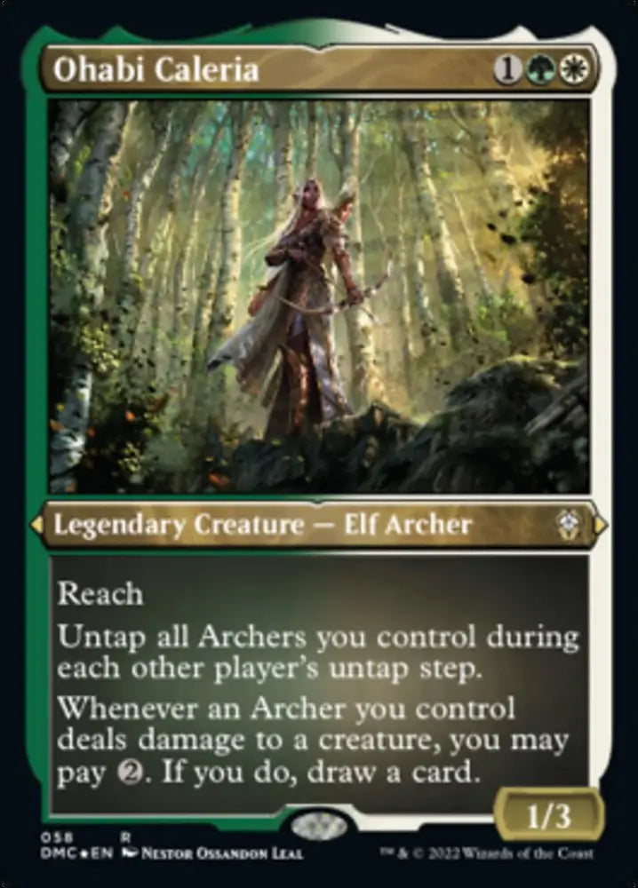 Ohabi Caleria (Foil Etched) [Dominaria United Commander] - MTG Single