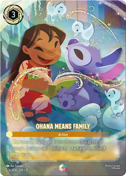 Ohana Means Family (Enchanted) (224/204) [Winterspell]
