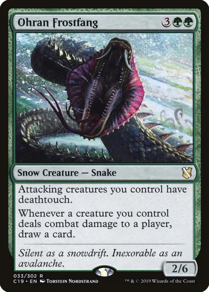 Ohran Frostfang [Commander 2019] - MTG Single