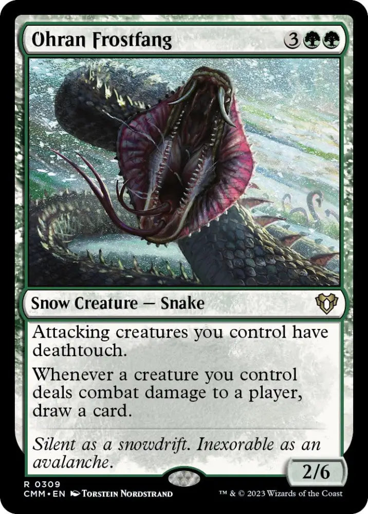 Ohran Frostfang [Commander Masters] - MTG Single