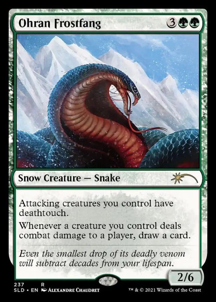 Ohran Frostfang [Secret Lair Drop Series] - MTG Single