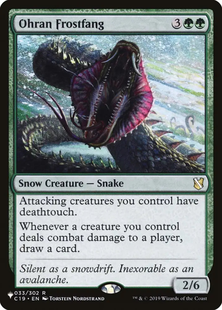 Ohran Frostfang [The List] - MTG Single
