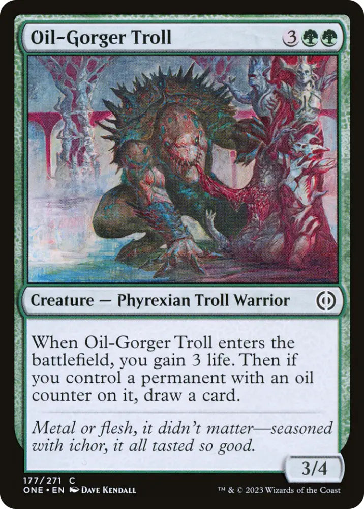 Oil-Gorger Troll [Phyrexia: All Will Be One] - MTG Single