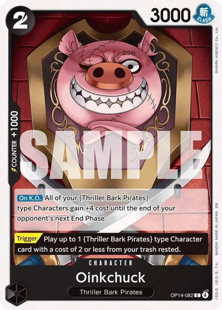 Oinkchuck (OP14-082) [The Azure Sea's Seven]