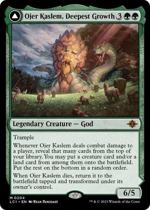 Ojer Kaslem Deepest Growth // Temple of Cultivation [The Lost Caverns of Ixalan] - MTG Single