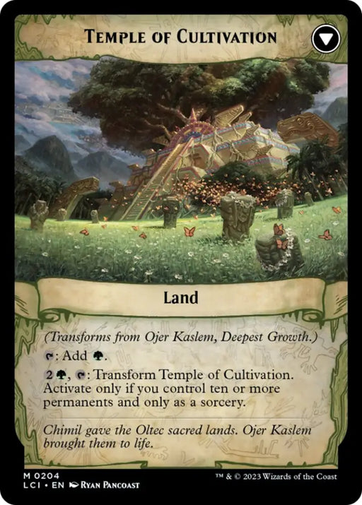 Ojer Kaslem Deepest Growth // Temple of Cultivation [The Lost Caverns of Ixalan] - MTG Single