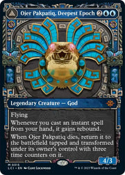 Ojer Pakpatiq Deepest Epoch // Temple of Cyclical Time (Showcase) [The Lost Caverns of Ixalan] - MTG Single