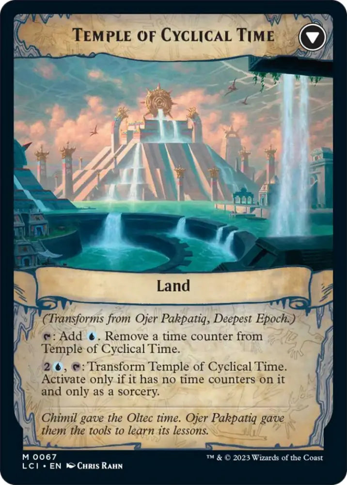 Ojer Pakpatiq Deepest Epoch // Temple of Cyclical Time [The Lost Caverns of Ixalan] - MTG Single