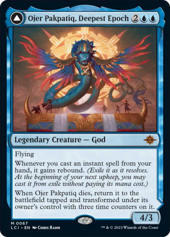 Ojer Pakpatiq Deepest Epoch // Temple of Cyclical Time [The Lost Caverns of Ixalan] - MTG Single