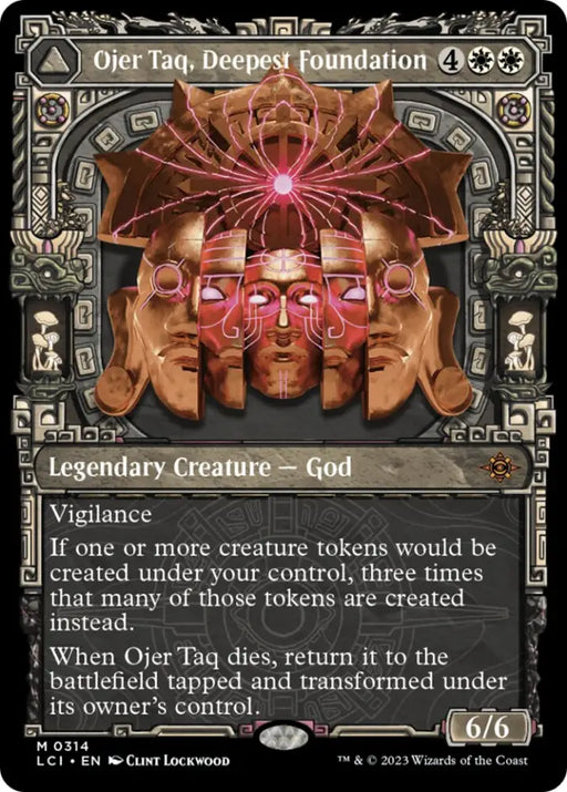 Ojer Taq Deepest Foundation // Temple of Civilization (Showcase) [The Lost Caverns of Ixalan] - MTG Single