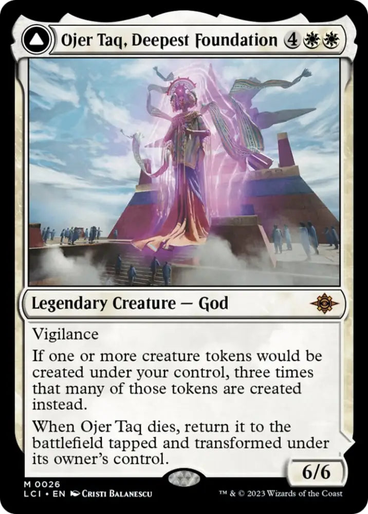 Ojer Taq Deepest Foundation // Temple of Civilization [The Lost Caverns of Ixalan] - MTG Single