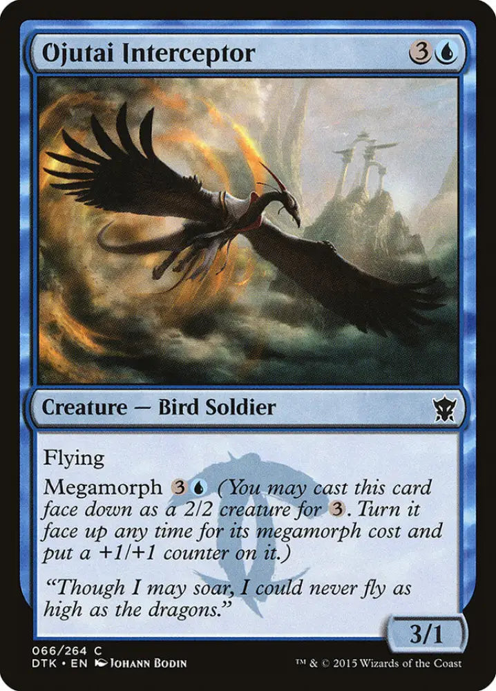 Ojutai Interceptor [Dragons of Tarkir] - MTG Single