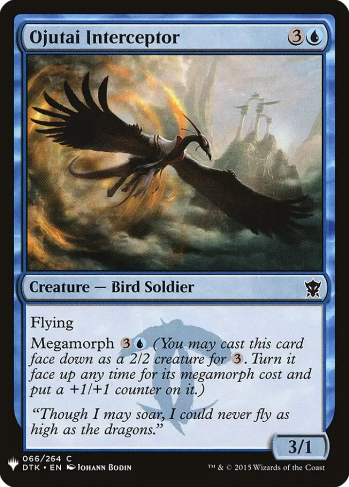 Ojutai Interceptor [Mystery Booster] - MTG Single