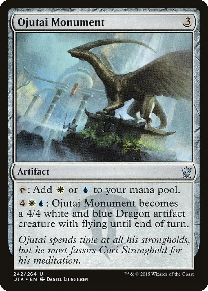 Ojutai Monument [Dragons of Tarkir] - MTG Single