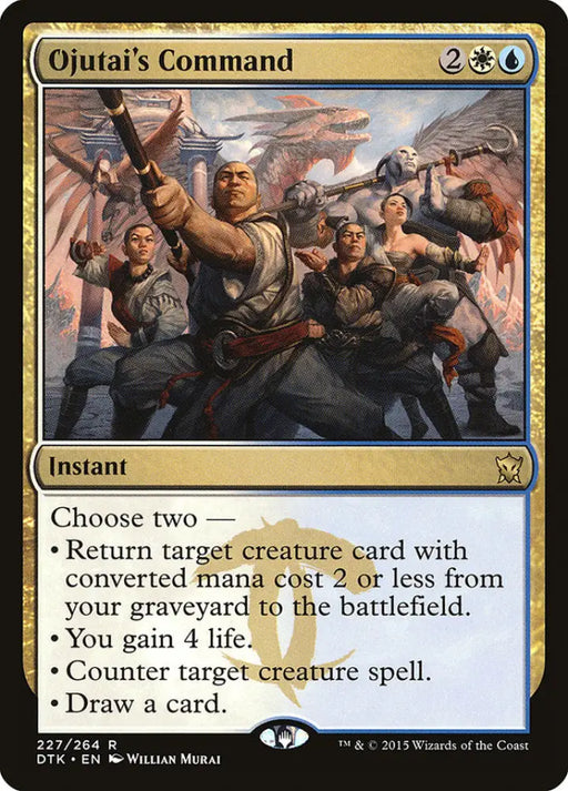 Ojutai’s Command [Dragons of Tarkir] - MTG Single