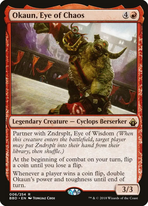 Okaun Eye of Chaos [Battlebond] - MTG Single