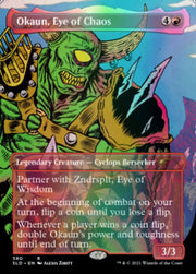 Okaun Eye of Chaos // Okaun Eye of Chaos (Borderless) [Secret Lair Drop Series] - MTG Single