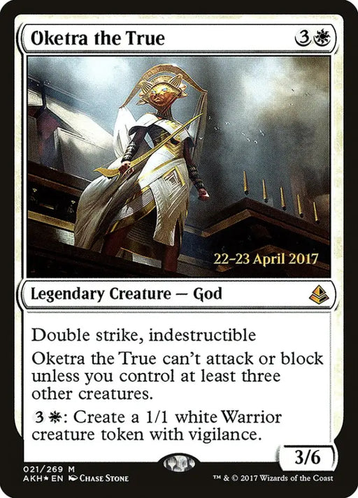 Oketra the True [Amonkhet Prerelease Promos] - MTG Single