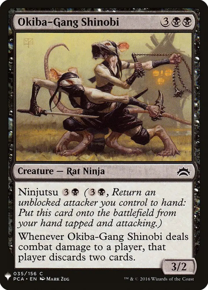 Okiba-Gang Shinobi [Mystery Booster] - MTG Single