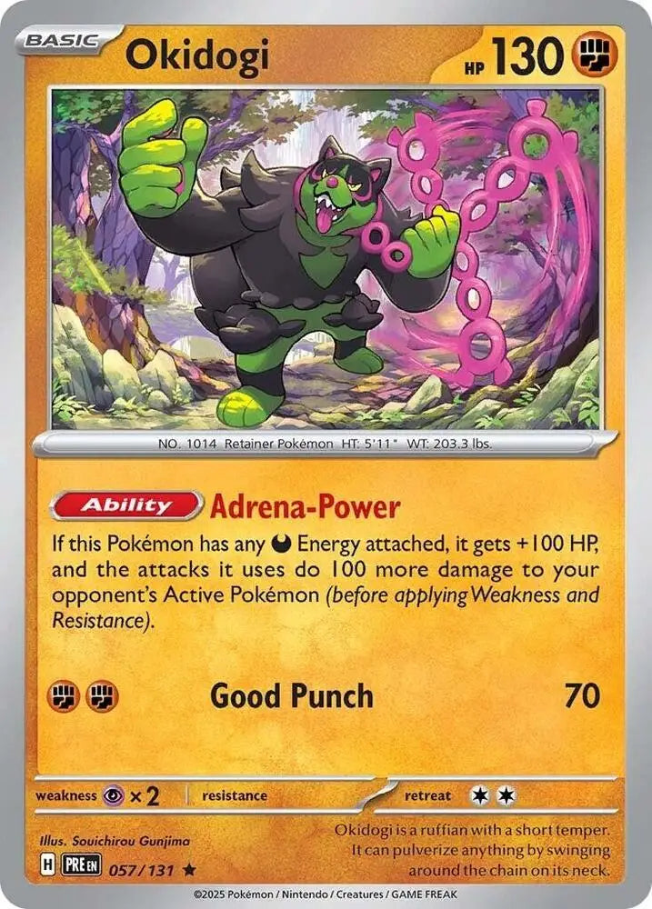 Okidogi (057/131) [Scarlet & Violet: Prismatic Evolutions] - Pokemon Single