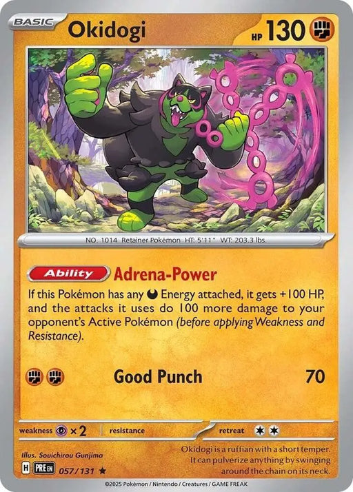 Okidogi (057/131) [Scarlet & Violet: Prismatic Evolutions] - Pokemon Single