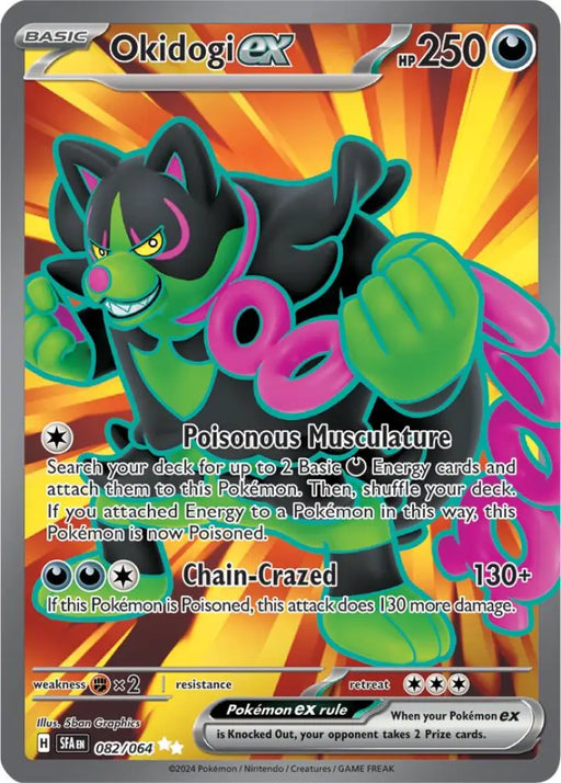 Okidogi ex (082/064) [Scarlet & Violet: Shrouded Fable] - Pokemon Single