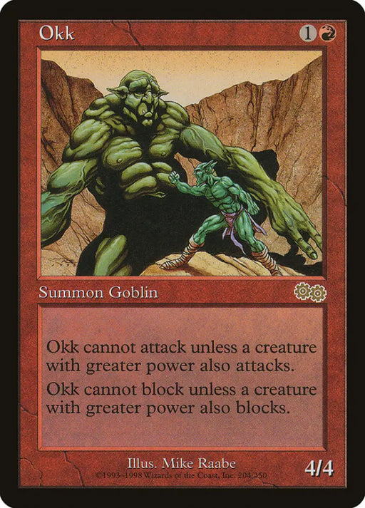 Okk [Urza’s Saga] - MTG Single