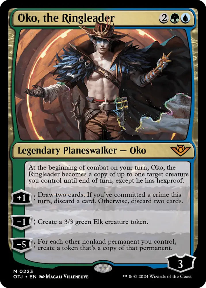 Oko the Ringleader [Outlaws of Thunder Junction] - MTG Single
