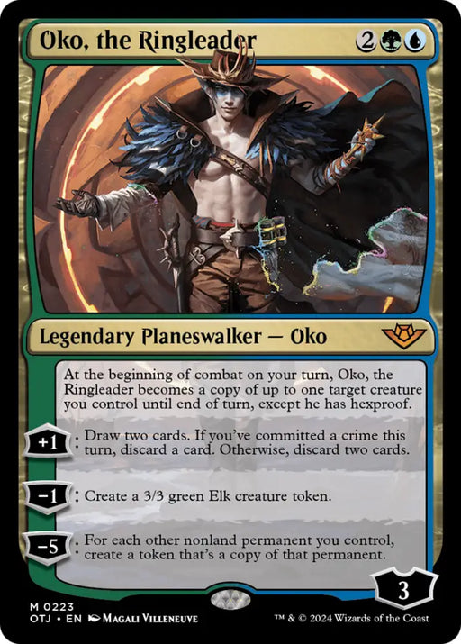 Oko the Ringleader [Outlaws of Thunder Junction] - MTG Single