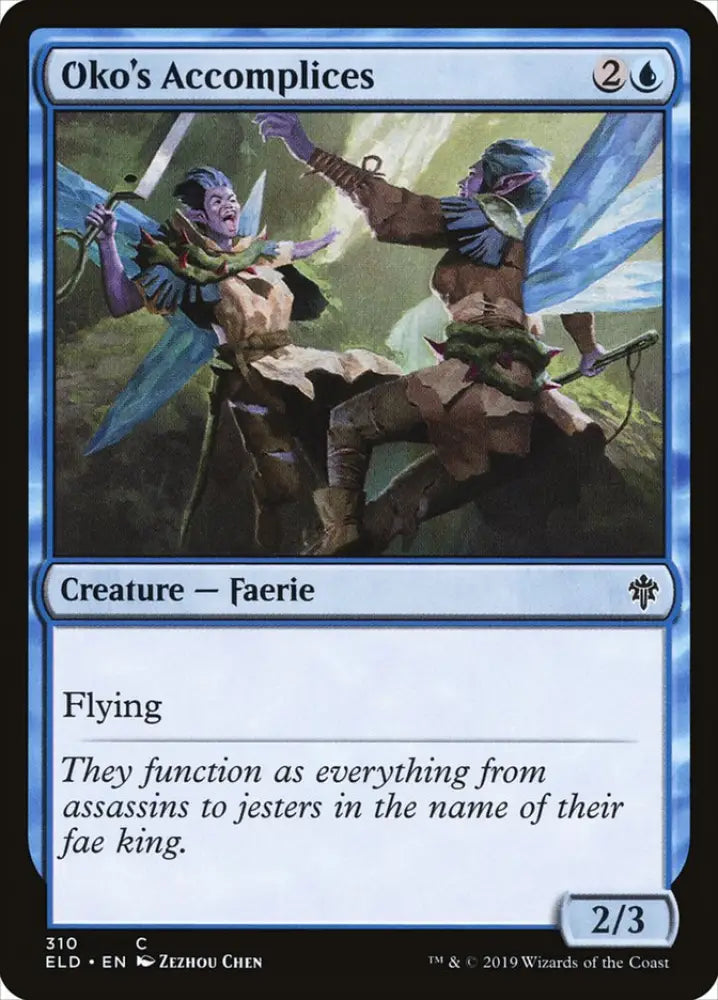 Oko’s Accomplices [Throne of Eldraine] - MTG Single