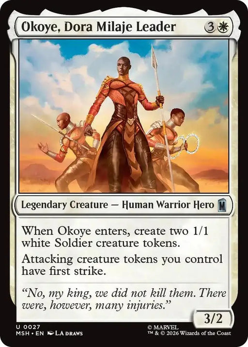 Okoye, Dora Milaje Leader (27) [Marvel Super Heroes]