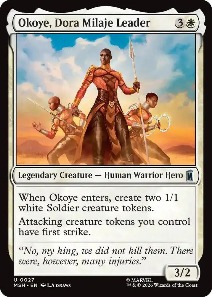 Okoye, Dora Milaje Leader (27) [Marvel Super Heroes]