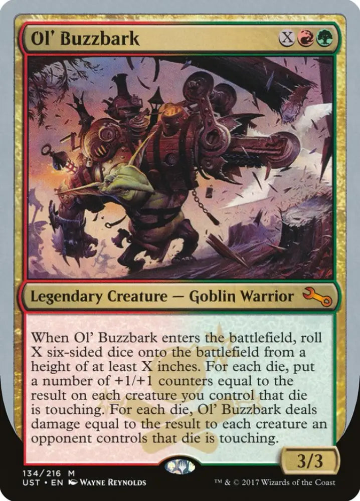 Ol’ Buzzbark [Unstable] - MTG Single