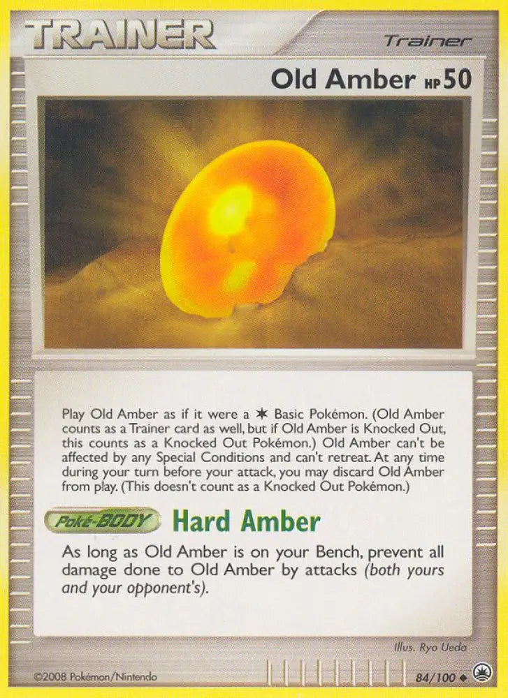 Old Amber (84/100) [Diamond & Pearl: Majestic Dawn] - Pokemon Single