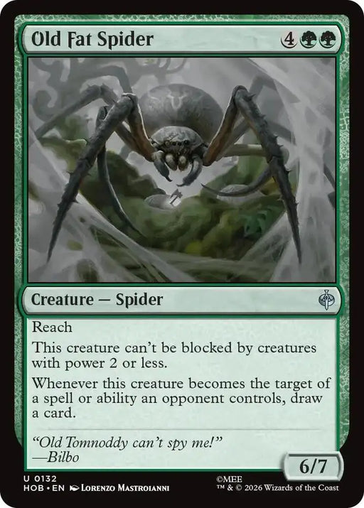 Old Fat Spider (132) [The Hobbit]