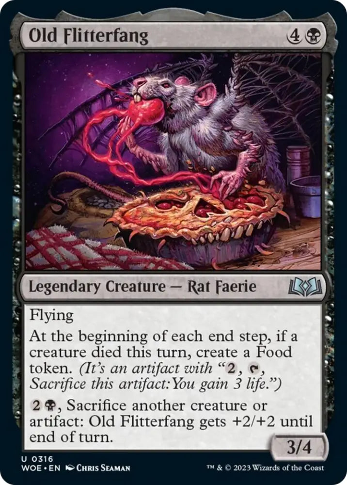 Old Flitterfang [Wilds of Eldraine] - MTG Single