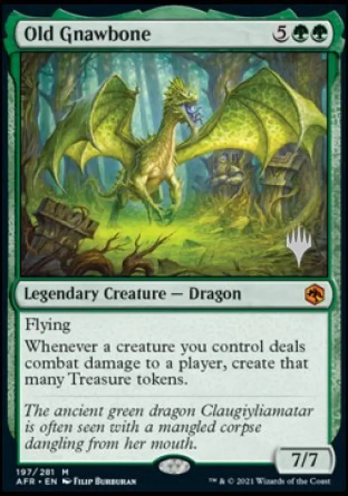 Old Gnawbone (Promo Pack) [Dungeons & Dragons: Adventures in the Forgotten Realms Promos] - MTG Single