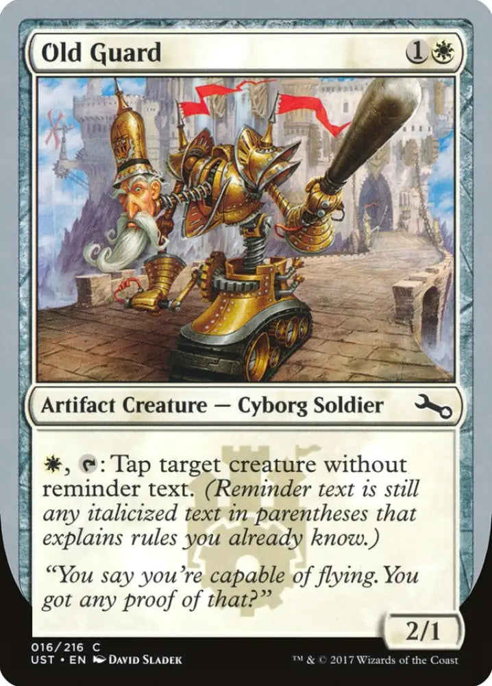 Old Guard [Unstable] - MTG Single