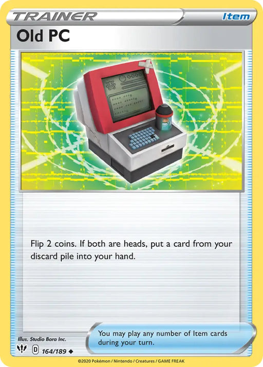 Old PC (164/189) [Sword & Shield: Darkness Ablaze] - Pokemon Single